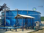 خزانات الماء الفولاذية المشدودة سهلة التثبيت دون تأثير الطقس