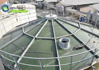 35000 جالون خزانات المياه الصناعية مع سبيكة الألومنيوم سقف سطح الخندق