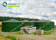 3000 جالون خزان فولاذي مزود بزجاج مع سقف غشاء مزدوج لتخزين الغاز الحيوي
