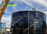 خزانات تخزين المياه المغطاة بالزجاج المضاد للتآكل الالتصاق 3450N / cm