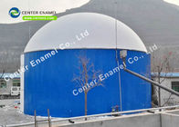 20000m3 الزجاج المكسو من الفولاذ الخلايا الحمضية خزان معالجة مياه الصرف الصحي AWWA D103