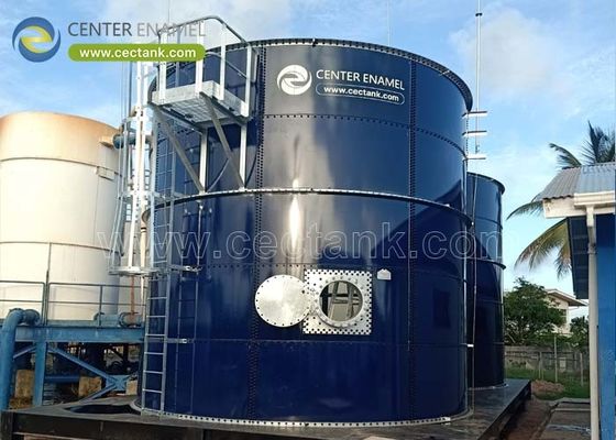 Highly Corrosion-Resistant Leachate Storage Tanks with Glass Coating