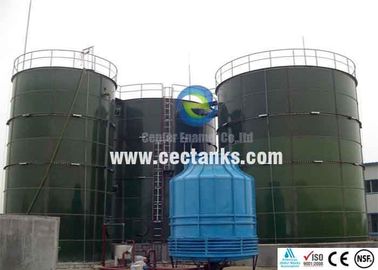 معدات تخزين المياه خزان تخزين المياه المكسو من الزجاج للمشاريع الأولمبية في بكين