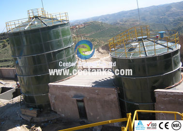 خزانات تخزين المياه الزراعية المخصصة مع عملية طلاء المينا الزجاجية