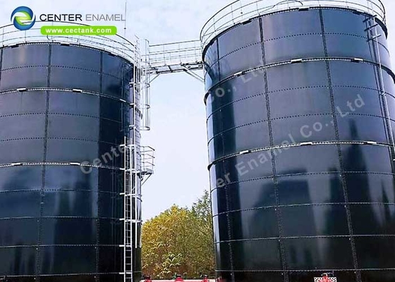 خزانات تخزين المياه ذات الألواح الفولاذية 12 مم لمشاريع معالجة الراشح