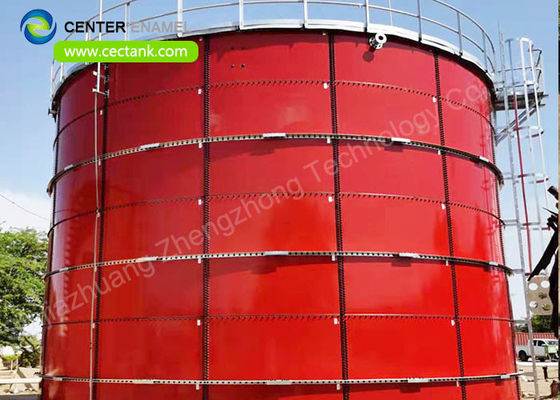 خزانات فولاذية مبطنة بالزجاج / خزانات مياه صناعية GFS