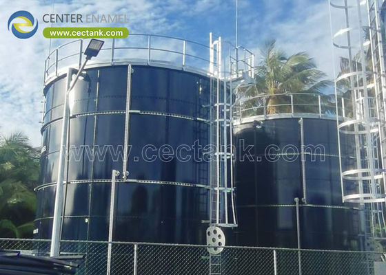 زيادة الكفاءة والموثوقية AWWA D103/EN ISO28765 خزانات الزجاج المصبوب بالفولاذ القياسية لصناعة السائل الصلب