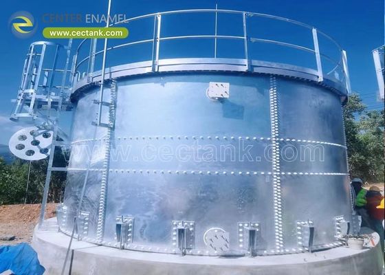 مخازن الألواح الحرارية المغطاة بالزجاج المسال (HDG)