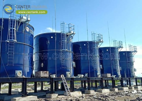 NSF/ANSI 61 خزانات التخزين القابلة للشرب من الفولاذ المعيارية المغطاة بالزجاج: حلول تخزين المياه الآمنة والمتينة والمتوافقة