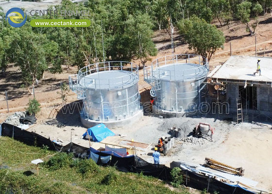 خزانات مياه الأمطار السكنية من الفولاذ المجلفن الفائق من سنتر إينامل