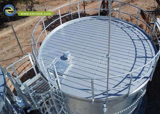 خزانات الفولاذ المغلفة لتخزين المياه في الدفيئة الحل النهائي لتخزين المياه في الدفيئة