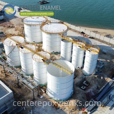 خزان مطلي بـ FBE لمحطات التصنيع الصناعية: وعاء متين لتخزين مياه العمليات والمرافق المختلفة.