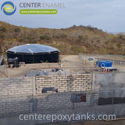 السقف العائم الداخلي لخزانات النفط المتداخلة الصلب الكربوني المطاوئ: يحتوي على رائحة متقلبة ويمنع تلوث الغلاف الجوي