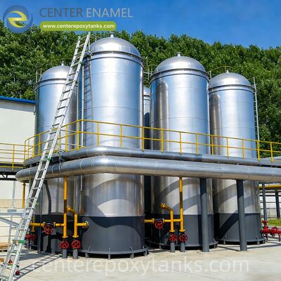 السقف العائم الخارجي لخزانات تخزين زيت الوقود الخفيف المصنوعة من الفولاذ الكربوني المطاوئ: يقلل من فقدان التبخر في أنواع الزيت الأقل لزجة