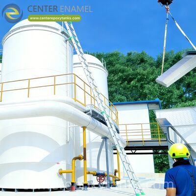 السقف العائم الخارجي لحاويات النفط الخام المختلطة من الفولاذ الكربوني المطاوئ: يمنع إطلاق البخار من خليط النفط المتطاير المعقد