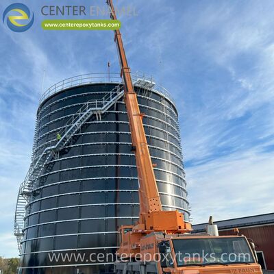 خزانات الفولاذ المشددة بالأكسيد الكيميائي كحاوية مياه الصرف الصحي لمصنع الورق: مصممة لتحمل محتوى الألياف العالي وبقايا الخضروات الهشاشة.