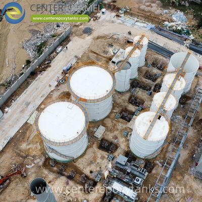 خزانات الفولاذ المزدوجة كخزانات إمدادات المياه النارية: أنظمة ذات سعة كبيرة مصممة لسلامة مراكز الخدمات اللوجستية والتخزين.