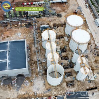 خزانات الفولاذ المشدودة كخزانات تخزين مياه الحريق: احتياطيات موثوقة تضمن توفر المياه على الفور خلال حالات الطوارئ.