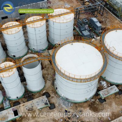 خزانات الفولاذ المزدوجة كخزانات غاز حيوي: تخزين آمن للمنتج الثانوي الغني بالمغذيات لعملية الهضم.