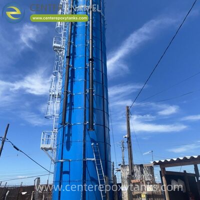 خزانات الفولاذ المشدودة كخزانات تخزين العملية: تتكامل بسلاسة في خطوط التصنيع لإدارة السوائل بشكل متسق.