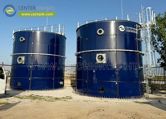 حاوية تخزين السوائل من الصلب المذاب الزجاجي حاوية الغاز الحيوي الحاوية ضد الحمض والحساسية
