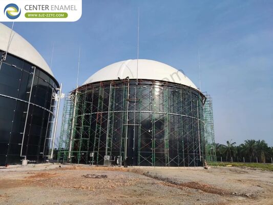 Biogas Solution Provider with GFS Tanks for Cow Dung Treatment in Indonesia