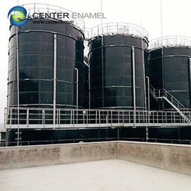 Glass - Fused - To - Steel Bolted Biogas Storage Tank With 30 Years Service Life