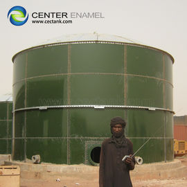 خزانات تخزين مياه النفايات الفولاذية المغطاة بالزجاج مع شهادة BSCI
