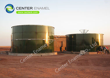 70000 جالون الزجاجية المكسوة الصلبة السقي خزانات تخزين المياه للمصانع الزراعية