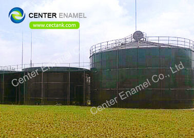 خزانات تجميع مياه الصرف الصحي الزجاجية للمحطة الغازية الحيوية ومحطة معالجة مياه الصرف الصحي