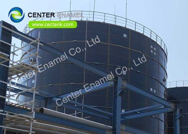 الزجاج المسمر المركزي - المذاب إلى - خزانات مياه النفايات من الفولاذ لمشاريع معالجة مياه النفايات