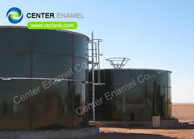 خزانات فولاذية مبطنة بالزجاج المركزي لتخزين مياه الشرب