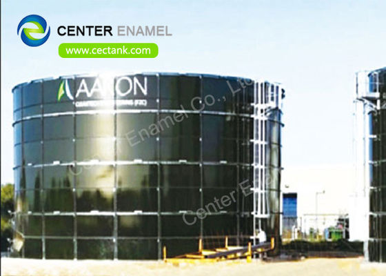 خزانات تخزين مياه الشرب من الفولاذ المزدوج 0.40 ملم الطلاء