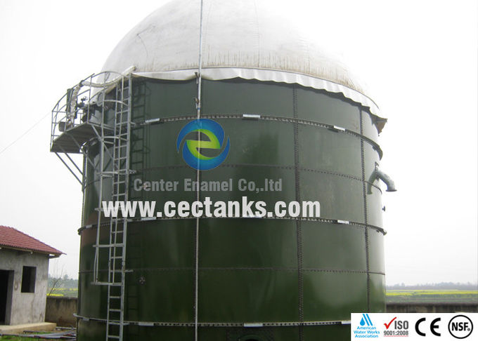 خزان تخزين الغاز الحيوي ، الهضم الجهازي في معالجة مياه الصرف الصحي السعة العالية 0