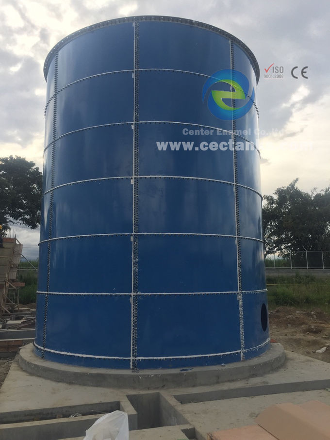 الزجاج المذاب إلى الصلب خزانات المياه الصناعية لتنقية المياه / معالجة مياه البحر 0